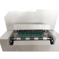 Transportador Puhui, horno de reflujo con pantalla táctil de 8 zonas de calentamiento, para soldadura por reflujo por lotes de PCB LED