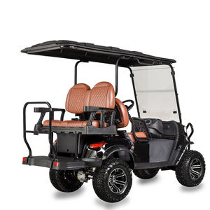 Nouveau modèle 2 + 2 voiturette <span class=keywords><strong>de</strong></span> golf électrique populaire confortable club pliant voiture touristique avec 4 sièges pour la <span class=keywords><strong>chasse</strong></span> Buggy & Road Golf - Product Image 3