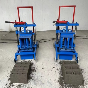 Machine manuelle à bas prix pour la fabrication de blocs et briques en béton (2-45 pièces), populaire au Malawi - Product Image 1