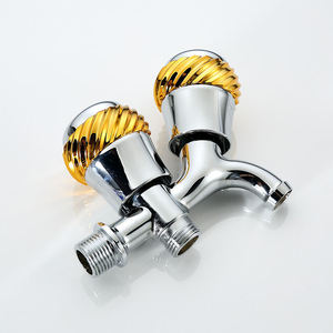 <span class=keywords><strong>Grifo</strong></span> de <span class=keywords><strong>Lavadora</strong></span> de Pared Multifuncional <span class=keywords><strong>Doble</strong></span> de Plástico Cromado de Zinc, Suministro de Fábrica a Bajo Precio, Fácil Instalación - Product Image 6