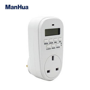 ManHua TG44EL 16A 230VAC Ổ Cắm Hẹn Giờ Kỹ Thuật Số 24 Giờ Của Anh Với Pin Có Thể Sạc Lại - Product Image 3