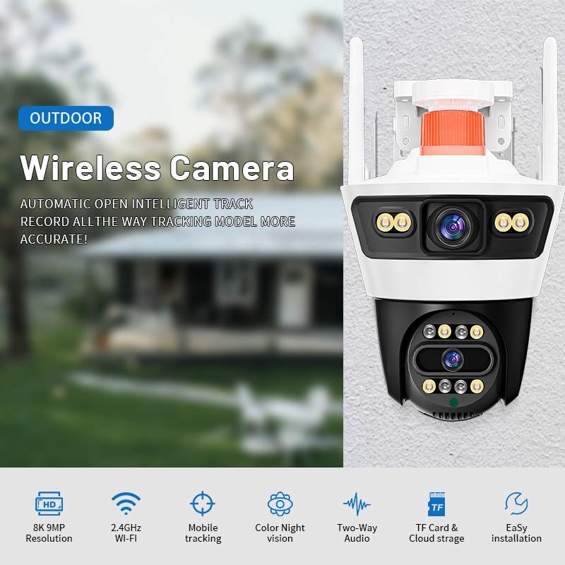 <strong>2026</strong> Hot Sell JORTAN NEW PRODUCT Wifi Outdoor Smart Cctv <strong>Camera</strong> Made <strong>in</strong> China DUAL LENS <strong>Camera</strong> <strong>Security</strong>