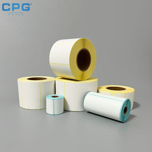 Manufacturer Bulk 4x6 Inch Direct Thermal Label Roll No Carbon Required <b>Logistics</b> Express Waybill Sticker Wholesale - Product Image 1
