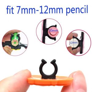 Colorido copos de nieve lápiz <span class=keywords><strong>Topper</strong></span> al por mayor lápices de dibujos animados toppers <span class=keywords><strong>lilo</strong></span> y anime PVC pluma toppers niños PENC decoraciones encantos - Product Image 6