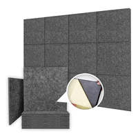 Panneaux insonorisants acoustiques en feutre de polyester PET 100% recyclés colorés personnalisés par cinéma