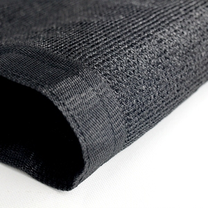 Écran de confidentialité noir robuste personnaliser taille clôture maille ombre filet couverture pour mur jardin arrière cour extérieur décoration de la maison - Product Image 4