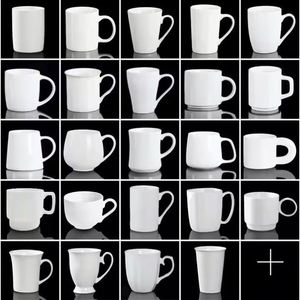 Modern Mug Solid Color Ceramic Coffee Mug with Handle <b>Large</b> Capacity Milk <b>Cup</b> - Product Image 6