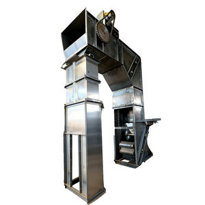 Elevador de Cangilones Sanitario Tipo Z Cerrado de Acero Inoxidable para Restaurantes, Alimentos, Productos Químicos Finos, Materiales Limpios, Velocidad Ajustable, Duradero - Product Image 3