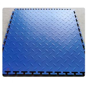 Textured Orange Peel Indoor Vinyl Pvc Flooring Interlocking <b>Plastic</b> <b>Floor</b> Tiles - Product Image 2