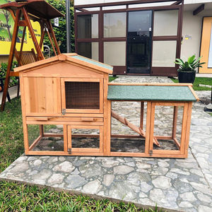 SDR003 Impermeable Interior Exterior Conejito Conejera Jaula de madera Casa para mascotas en venta - Product Image 1