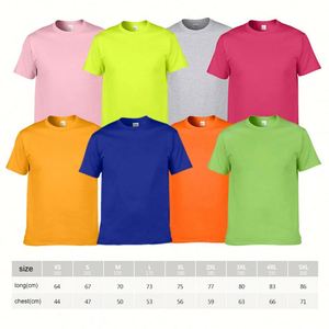 Design Custom Work 180 Grams Clothes logo Advertising Unisex Plain t Shirt Embroidery Culture All Over Print T-Shirt - Product Image 5