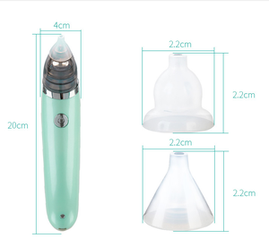 เครื่องดูดน้ำมูกเด็กไฟฟ้า ปี 2022 ปลอดภัย ถูกสุขอนามัย สำหรับทำความสะอาดจมูก ขายส่งและดรอปชิปปิ้ง - Product Image 3