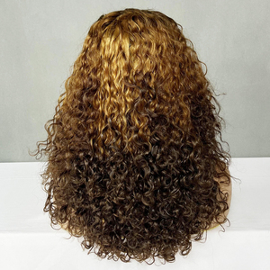 14 Inches 13*4 Luxury Curl Wigs Vietnamese Hair Wigs Human Hair Wigs Unveil A Secretive And Alluring Charm - Product Image 3