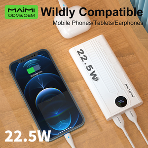 <span class=keywords><strong>Batterie</strong></span> <span class=keywords><strong>externe</strong></span> Maimi 22,5W à charge rapide 10000mAh <span class=keywords><strong>20000mAh</strong></span>, chargeur portable PD 20W avec écran LED pour téléphones - Product Image 3