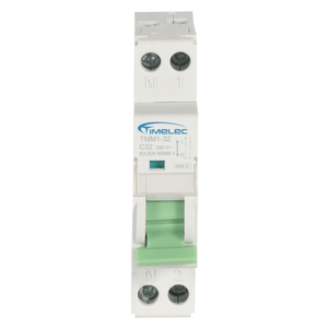 Disjoncteur miniature commercial TMM1-32 1P+N 10KA DC pour courant court, disjoncteur de sécurité - Product Image 1