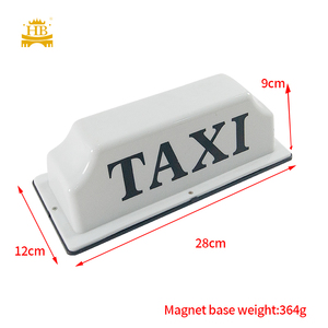 Lampe LED de toit pour <span class=keywords><strong>taxi</strong></span>, voiture, accessoires automobiles, base magnétique, lampe LED - Product Image 5