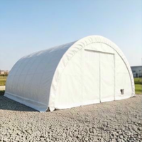 Carpa de Almacenamiento Exterior Tipo Domo de PVC de 30X65X15 pies, Almacén, Carpa para Guardar Motos