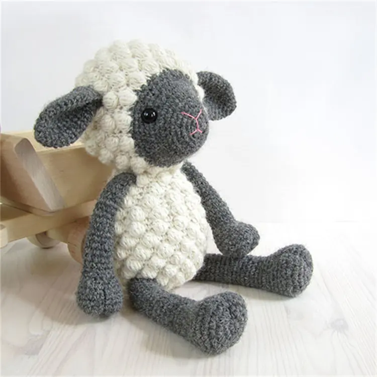 China fabricante brinquedo recheado animal ovelha, artesanal, ovelha, brinquedo, crochê, floresta, fofinho, ovelha amigurumi