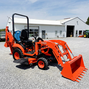 Used for BX23S Wheel Tractor Compact Utility Tractor with Front End Loader Backhoe 24HP Engine Motor for Farm Construction - Product Image 1