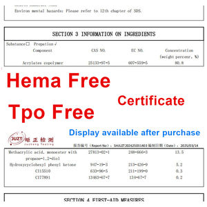 कस्टम लोगो 150 मिलीलीटर बिल्डर पॉली नेल जेल निजी लेबल हेमा फ्री टीपो मुक्त विस्तार जेल पॉलिश अर्ध स्थायी यूव निर्माण जेल - Product Image 2