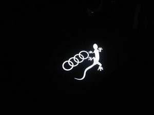 Feux de projection de porte <span class=keywords><strong>Audi</strong></span> A3A4A5A6A7Q3Q5Q7 S RS à quatre roues motrices, avec motif Gecko en option - Product Image 3