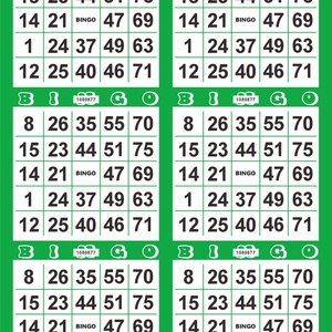 Boletos de Bingo Clásicos en 15 Colores, Papel para Jugar Bingo, Cuadrícula Numérica, Impresión Digital, Tarjetas de Bingo Personalizadas - Product Image 5