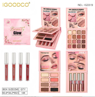 Palette de Fards à Paupières Multi-Teintes en Gros : Scintillant, Mat, Illuminateur, Blush, Contour, Correcteur, Gloss à Lèvres – Livre de Palettes de Fards à Paupières