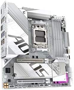 Placa Base GIGABYTE B850M <span class=keywords><strong>AORUS</strong></span> Elite WIFI6E ICE AMD <span class=keywords><strong>AM5</strong></span> LGA 1718 MATX DDR5 M.2 PCIe 5.0 USB-C 2.5GbE LAN EZ-Latch Nueva 128GB - Product Image 5