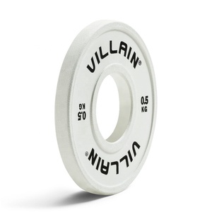 Plaques <span class=keywords><strong>de</strong></span> poids en caoutchouc fractionnelles VILLAIN Fitness OEM Deluxe <span class=keywords><strong>2</strong></span> pouces <span class=keywords><strong>KG</strong></span> ou LB, plaques <span class=keywords><strong>de</strong></span> poids ajustables pour l'entraînement olympique - Product Image 2