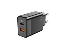 Chargeur mural portable DQS 45W GaN, compatible PPS USB-A Type-C QC3.0/PD, charge super rapide, certifié CE/FCC, prix d'usine