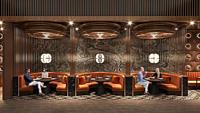 Banquette de restaurant haut de gamme, canapé de restaurant, sièges personnalisés, mobilier d'hôtel et de restaurant, design d'aménagement complet pour restaurant