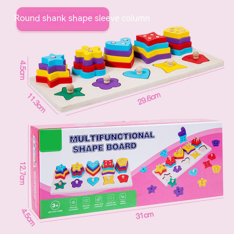 Round shank shape sleeve post