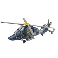 Simulation Home Decor Gift Model Toy Collection Kids Children Wholesale Military Plane Aircraft Bricks Helicopter Building Block