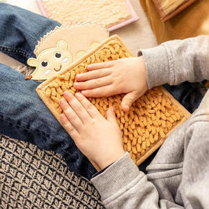 C030 Alfombra Sensorial para Niños Autistas, Panel de Pared con Diseño de Animales, Juguetes para Habitaciones, Equipo para Trastornos del Espectro Autista, Alfombra de Juego Táctil - Product Image 3