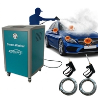 Appareil de detailing automobile, laveuse à vapeur en acier inoxydable 9 kW, puissance 9 kW pour usage commercial, 220 V/380 V