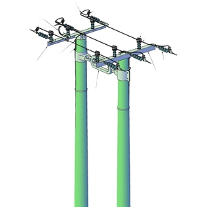 Sợi thủy tinh gia cố Polymer <span class=keywords><strong>FRP</strong></span> điện cực - Product Image 5