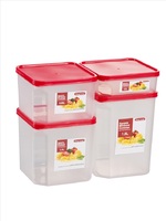 Contenants de stockage alimentaire en plastique, contenants de stockage pour fruits et légumes frais pour réfrigérateur, boîte modulaire de cuisine