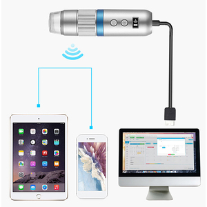 50x-1000x <span class=keywords><strong>Digital</strong></span> Wifi Microscopio Portátil de mano Microscopio inalámbrico Niños Lupa - Product Image 4