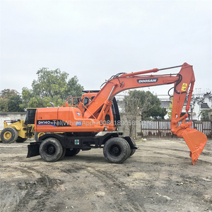 Excavadora de Ruedas Usada Doosan DH140W-7 Modelo 2020, Buena Calidad, 15.1 Toneladas, Capacidad de Cucharón de 0.6m, Motor de 86KW - Product Image 3