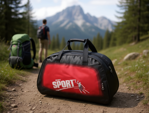 Borsa Sportiva da Viaggio Grande Capacità in Materiale Oxford con Chiusura a Cerniera Design Unisex - Product Image 2