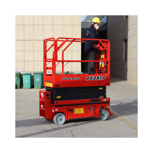 Gunting hidrolik mendorong sendiri, Meja Plataforma angkat Daya baterai 220V a bangunan/SEWA - Product Image 6