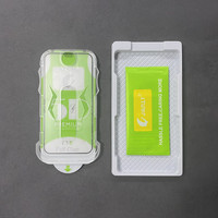 Protecteur d'écran transparent HD pour iphone 13 pro maxx dépoussiérage en verre trempé ESD grande fenêtre pour iphone13pro