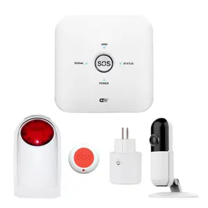 2024 New Product TUYA WIFI+GSM Smart Home Alarm Security Self Defense Products Personal Security Products