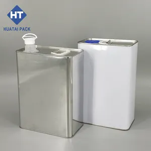 Tin Can For Oil Or Paint Packaging Empty Square Can Freely Sample High Quality Factory Price