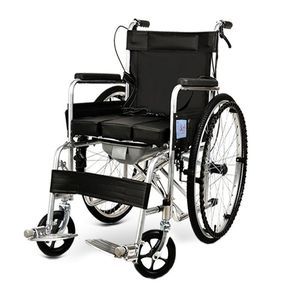 Fauteuil roulant pliable KJY-08 léger, manuel, avec frein en U, pour personnes âgées et handicapées - Product Image 2
