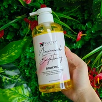 Niacinamide et vitamine E Pénétration profonde Réduire les taches brunes Huile corporelle éclaircissante blanchissante