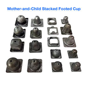 רגלי מדפים לערום משטחי אחסון ממתכת מגולוונת כבדה - Product Image 5