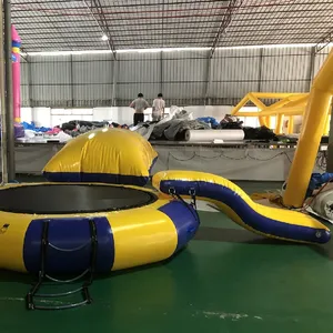 Inflatable Sea Doo Water Trampoline Water Park With Slide