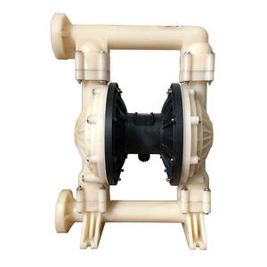 Bomba Neumática de Diafragma de Fluoroplástico de Material PVDF Genuino QBK-25 Resistente a Álcalis Fuertes, Solventes y Corrosión para Uso con Agua - Product Image 1