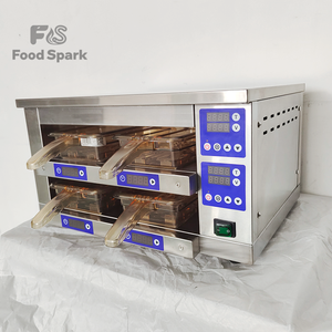 Comptoir chauffant pour hamburgers et poulet frit, armoire ouverte pour aliments chauds, armoire chauffante pour poulet frit - Product Image 5